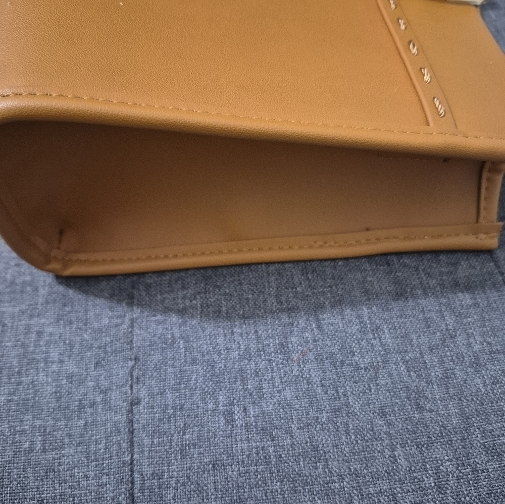 Tortoise Shell Top Handle Crossbody Shoulder Bag. NWOT - Picture 8 of 10